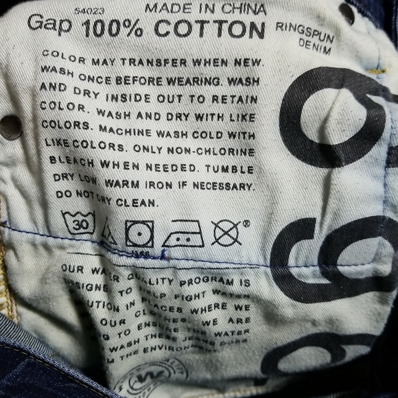 Gap 1969 Slim fit Selvedge denim - Picture 4 of 5